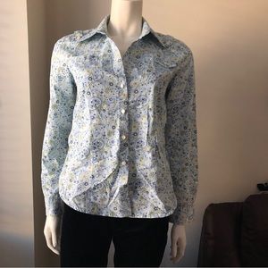 Free with purchase Ann Taylor floral button up